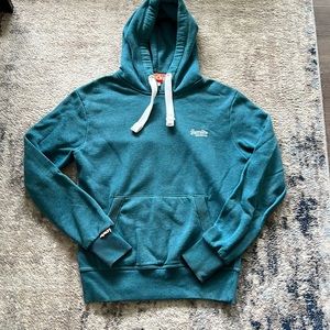 Superdry - The Orange Label - Teal Sweatshirt Hoodie